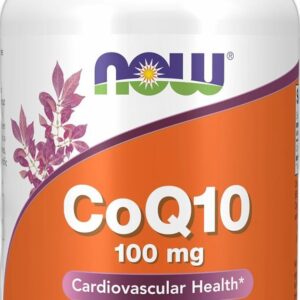 Ubiquinol 100 mg CoQ10 120 gélules Now Foods Paris Herba Barona