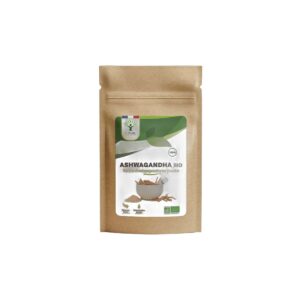 Ashwagandha Bio en Poudre Bioptimal 100 g Paris Herba Barona