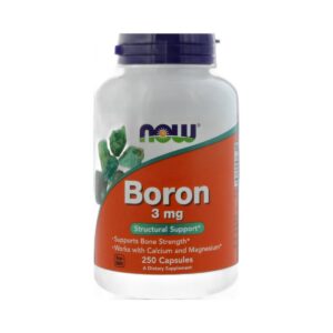 Bore 3 mg Now Foods 250 gelules vegetales Paris Herba Barona