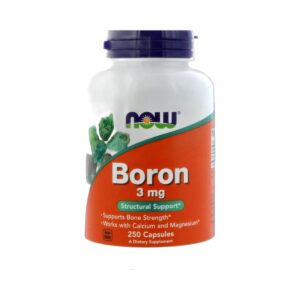 Bore Boron 3mg 250 capsules vegetales Now Foods Paris Herba Barona