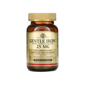 Gentle Iron 25mg 90 gelules Solgar Paris Herba Barona