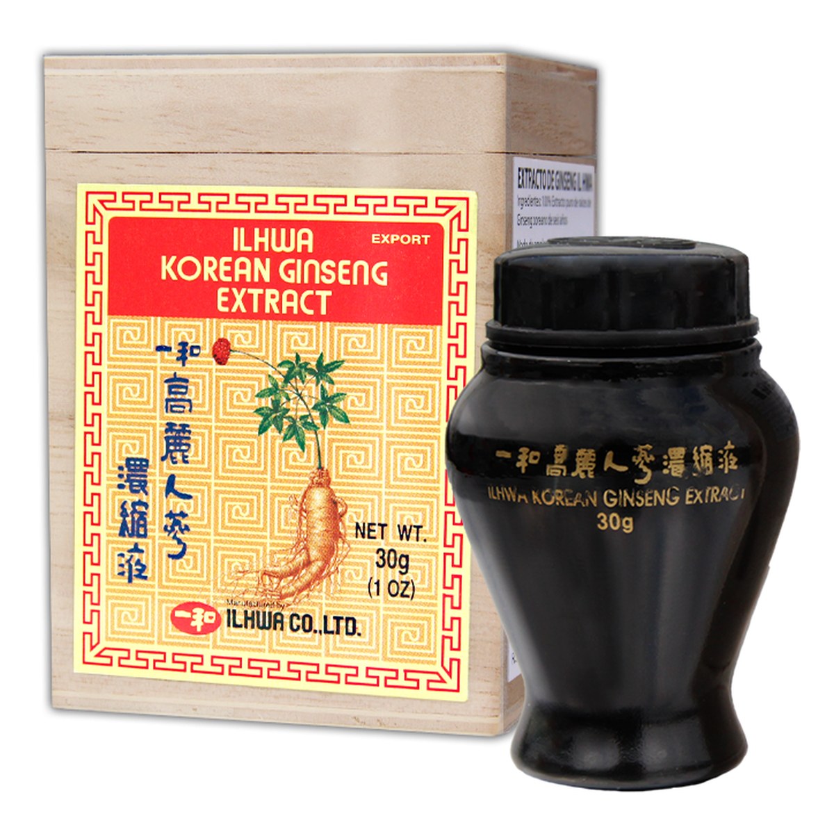 Ginseng coreen extrait pur pate IL HWA 30g Paris Herba Barona
