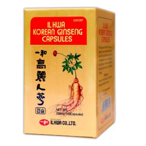 Ginseng coreen IL HWA 100 capsules 500mg Paris Herba Barona