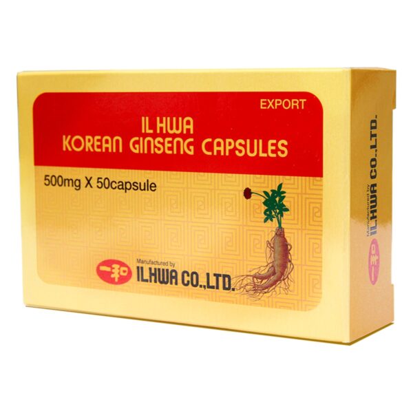 Ginseng coreen IL HWA 50 capsules 500mg Paris Herba Barona