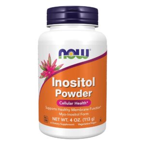 Inositol pure poudre Now Foods 113g Paris Herba Barona