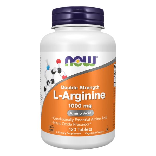 L-Arginine 1000mg 120 comprimes Now Foods Paris Herba Barona