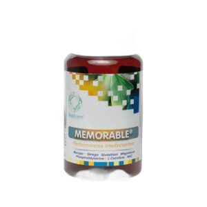 Memorable – Distriform' – 60 gélules – Mémoire Paris Herba Barona