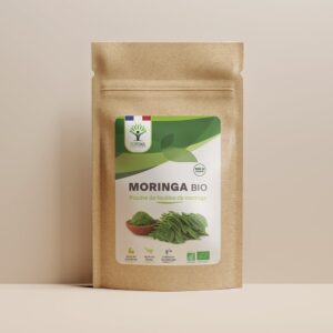 Moringa Bio poudre Bioptimal Paris Herba Barona