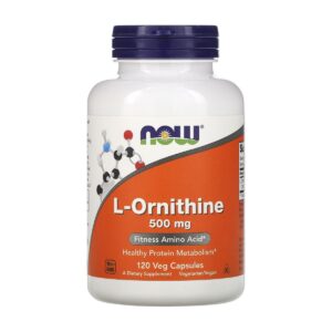 NOW Foods ornithine 500 120c Paris Herba Barona