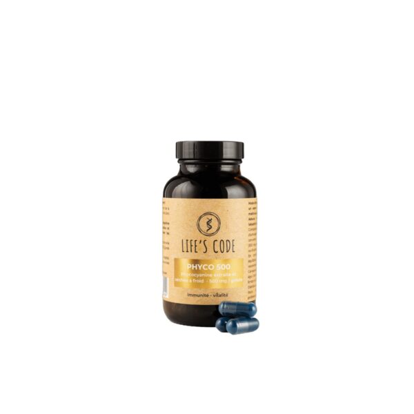 Phyco-500 30 gélules phycocyanine lyophilisée Paris Herba Barona