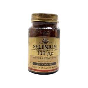 Selenium 100 microgrammes 100 comprimes Solgar Paris Herba Barona