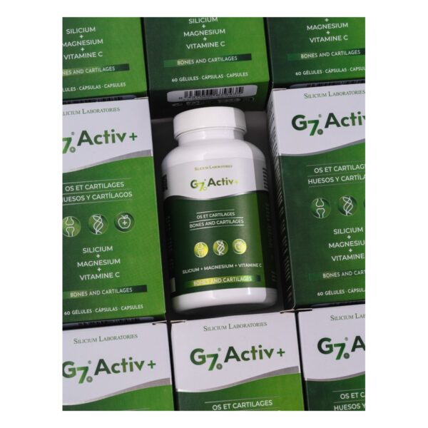 Silicium G7 Activ+ flacon 60 gelules Silicium Laboratories Paris Herba Barona