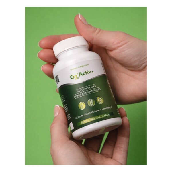 Silicium G7 Activ+ os cartilages 60 gelules Silicium Laboratories Paris Herba Barona