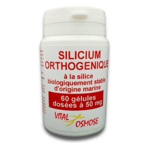 Silicium Orthogenique Nature 50mg 60 gelules Vital Osmose Paris Herba Barona