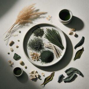 Spiruline en brindille