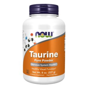 Taurine pure poudre 227g Now Foods Paris Herba Barona