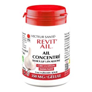 Ail bio concentre Revit'Ail 72 gelules Vecteur Sante Paris Herba Barona