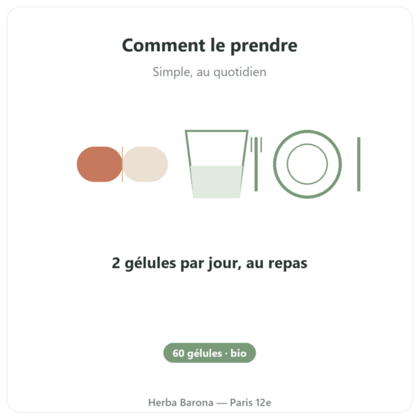 Amalaki Bio – Ayur-vana – 60 gélules mode emploi conseil de prise Paris Herba Barona
