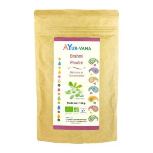 Bacopa Brahmi poudre 150g Ayur-vana Paris Herba Barona