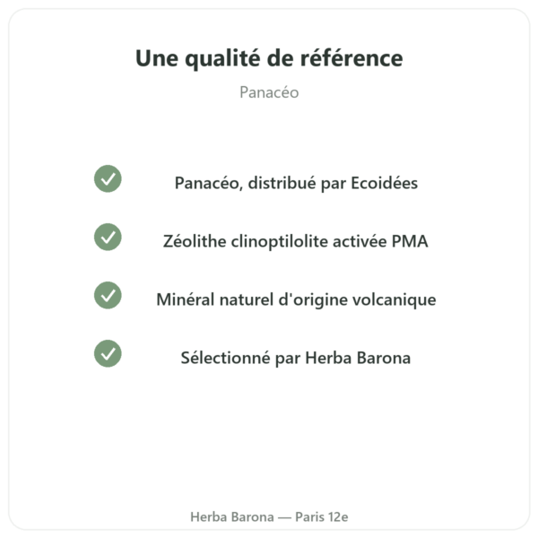 Basic Detox Plus POUDRE – Panacéo – 200g Ecoidées qualite Paris Herba Barona