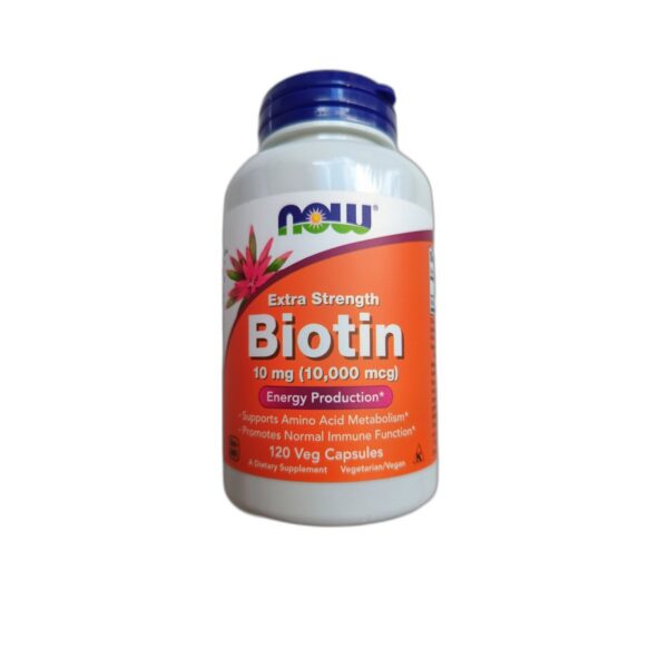 Biotine 10 000 mcg Now Foods 120 gelules Paris Herba Barona