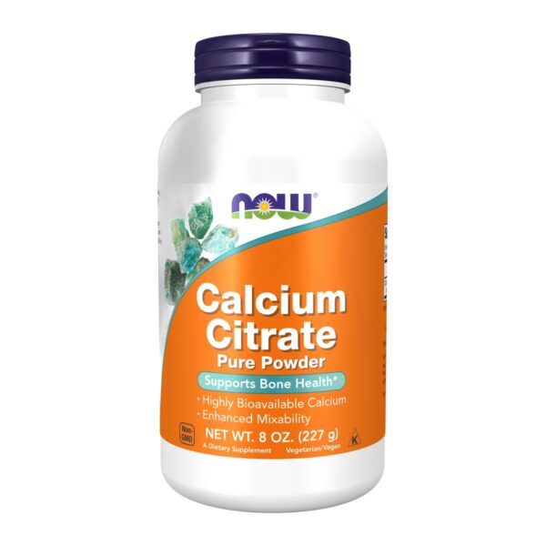Citrate de Calcium poudre 227g Now Foods Paris Herba Barona