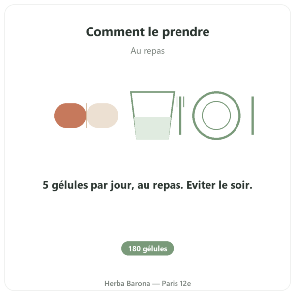 Créatine monohydrate Creapure®- Dynveo – 180 gélules mode emploi conseil de prise Paris Herba Barona