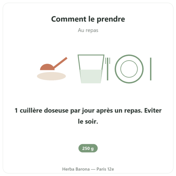 Créatine monohydrate Creapure® poudre – dynveo – 250 g mode emploi conseil de prise Paris Herba Barona