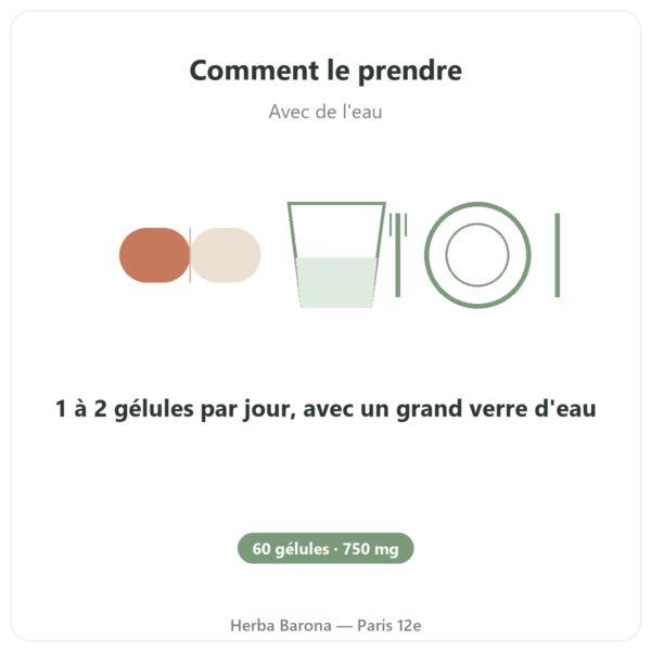 D-Mannose 750 – Be-Life – 60 gélules mode emploi conseil de prise Paris Herba Barona
