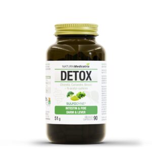 Detox Naturamedicatrix 90 gélules chlorella brocoli Paris Herba Barona