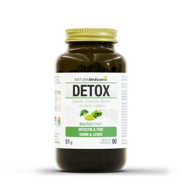 Detox Naturamedicatrix 90 gélules chlorella brocoli Paris Herba Barona