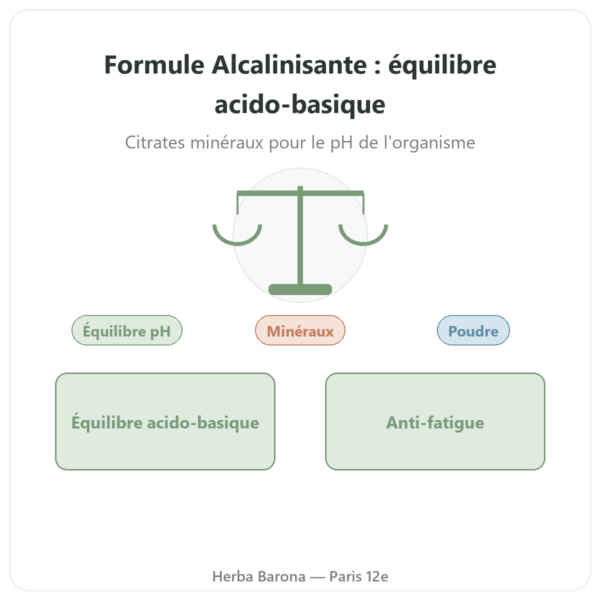 Formule Alcalinisante pur Dr Jacobs 200g Poudre presentation Paris Herba Barona