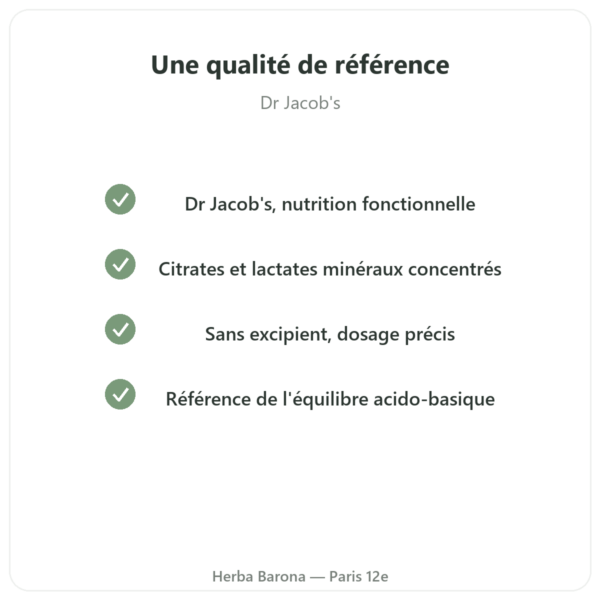 Formule Alcalinisante pur Dr Jacobs 200g Poudre qualite Paris Herba Barona