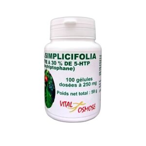 Griffonia 5-HTP 100 gelules Vital Osmose Paris Herba Barona
