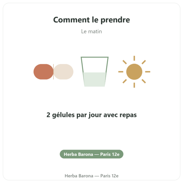 Kératine Dynveo 60 gel mode emploi conseil de prise Paris Herba Barona