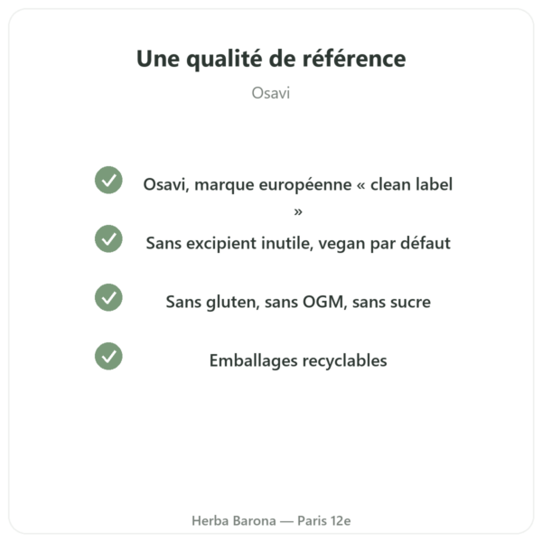 Mélatonine 1mg + Passiflore Spray Cherry – Osavi – 25 ml qualite Paris Herba Barona