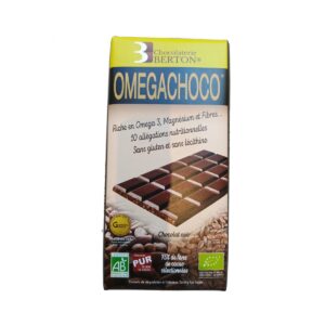 OmegaChoco tablette 100g chocolat noir omega 3 Berton Paris Herba Barona