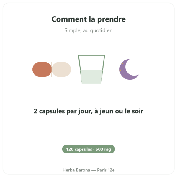 Ornithine 500 mg – 120 caps. – Now Foods mode emploi conseil de prise Paris Herba Barona