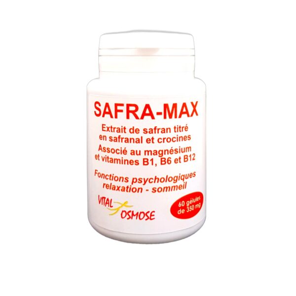SAFRAMAX safran 60 gelules Vital Osmose Paris Herba Barona