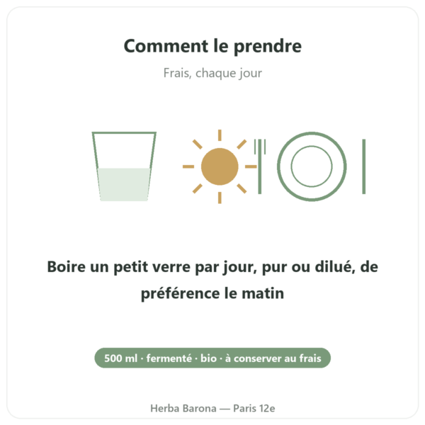Tonique BIO Multi-Impuls® (500ml) – Jarmino mode emploi conseil de prise Paris Herba Barona
