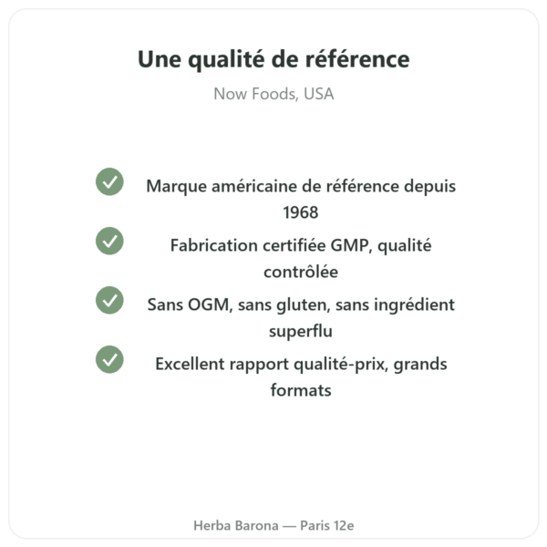 UC-II Collagène Type 2 NOW Foods 60 gélules qualite Paris Herba Barona
