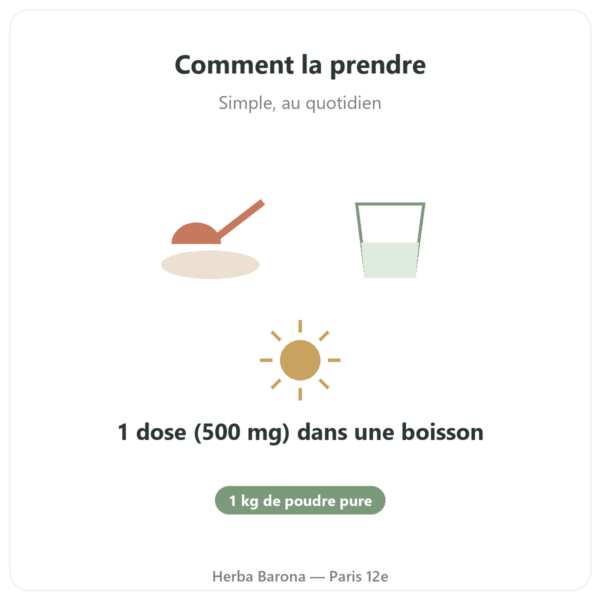 Vitamine C poudre – Novoma – 1kg qualite Paris Herba Barona