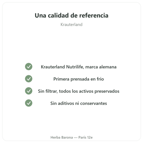 Aceite de Comino Negro Sin Filtrar 1L – Krauterland calidad Paris Herba Barona