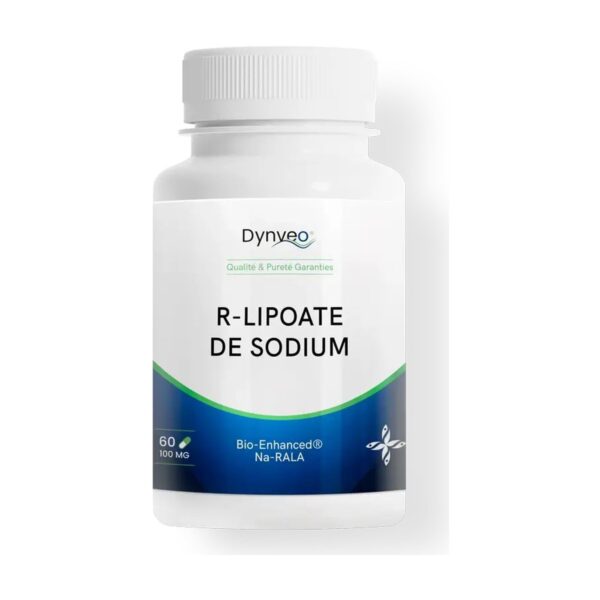 Acide R-alpha-lipoique 100 mg Dynveo 60 gelules Paris Herba Barona