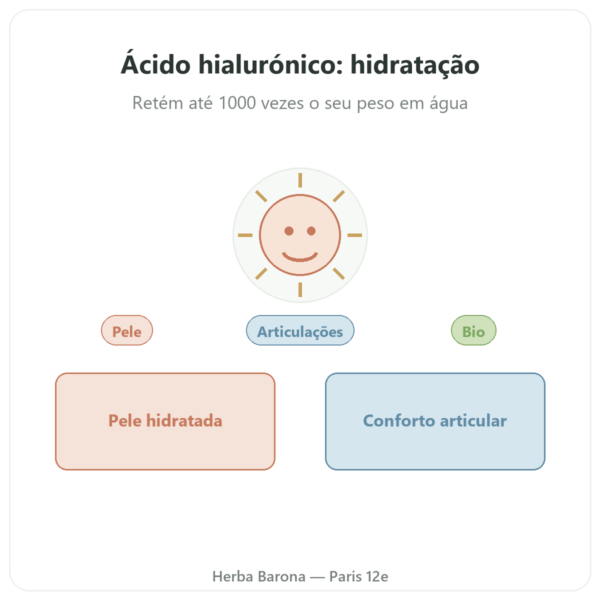 Ácido Hialurónico bio Dynveo – 60 cápsulas apresentação Paris Herba Barona