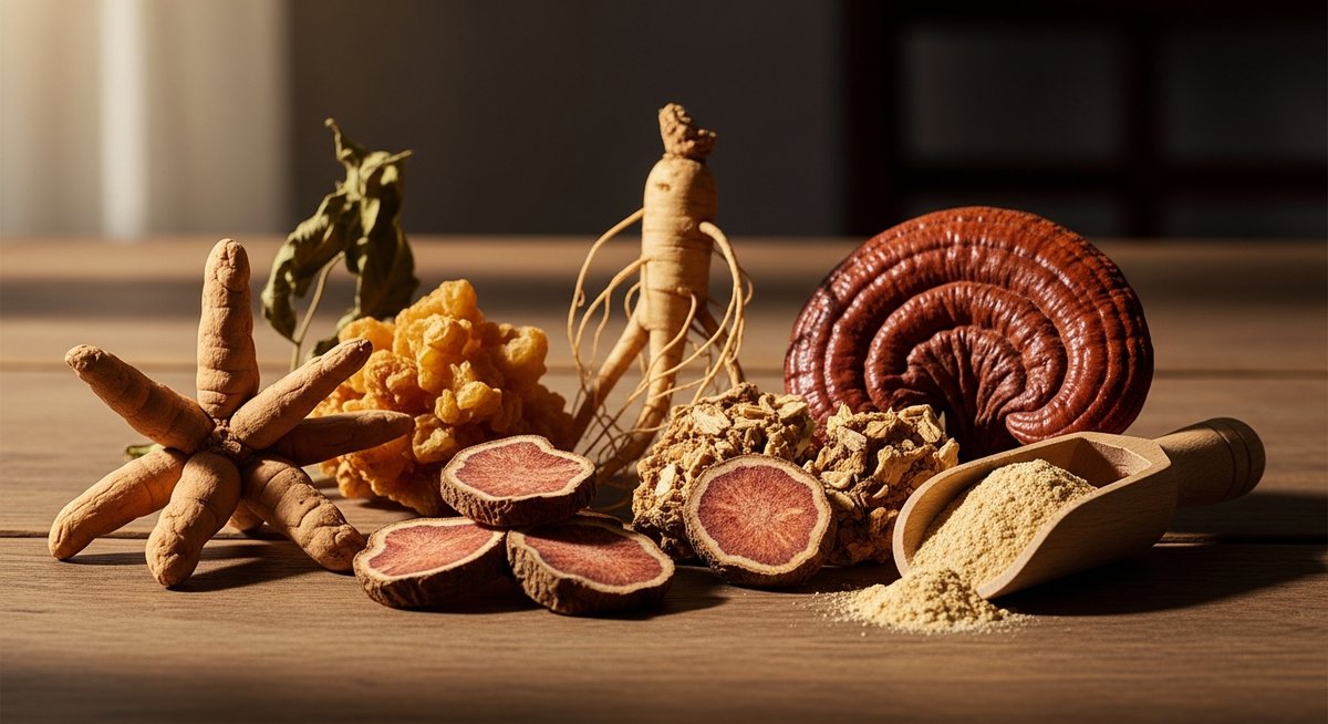 Plantes adaptogènes : ashwagandha, rhodiola, ginseng, maca, reishi, Herba Barona Paris 12e