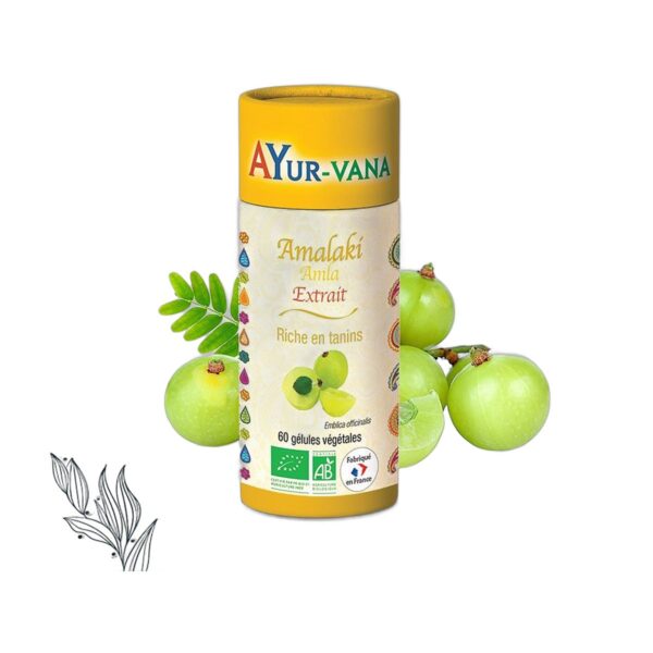 Amalaki Bio – Ayur-vana – 60 gélules Paris Herba Barona