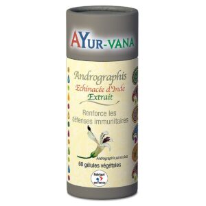Andrographis – Ayur-vana – 60 gélules Paris Herba Barona