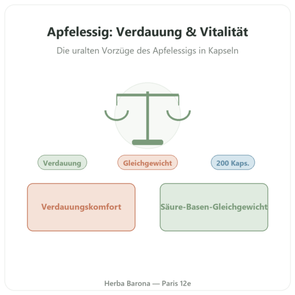 Apfelessig – Be-Life – 200 Kapseln Vorstellung Paris Herba Barona