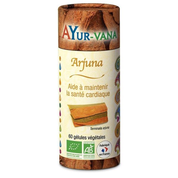 Arjuna Bio – Ayur-vana – 60 gélules Paris Herba Barona